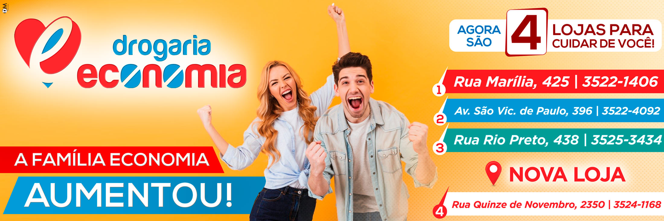 Drogaria Economia 4 Lojas